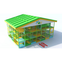 Игровой лабиринт "Домик-Лазалка"