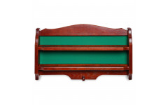 Полка для шаров и треугольника Венеция дуб коричневая Полка для шаров и треугольника Венеция дуб коричневая